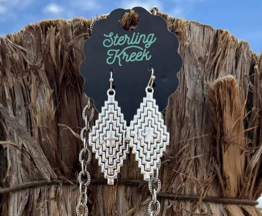 Aztec Earrings INS