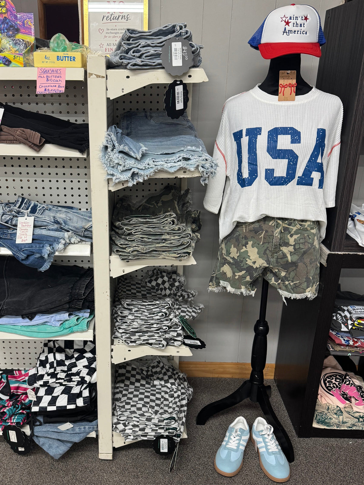 USA Ribbed Top INS