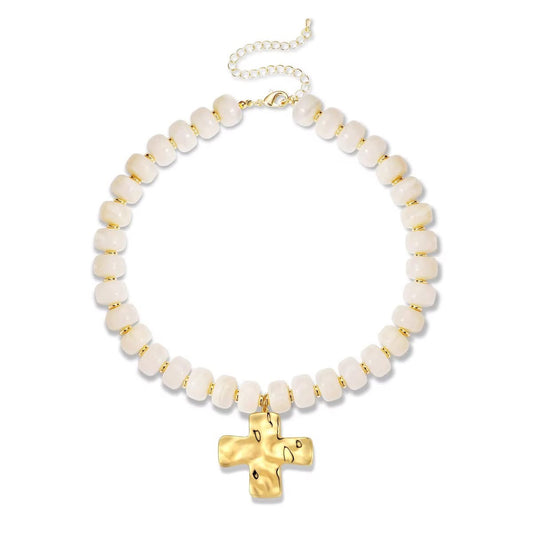 Chunky Cross Necklace INS