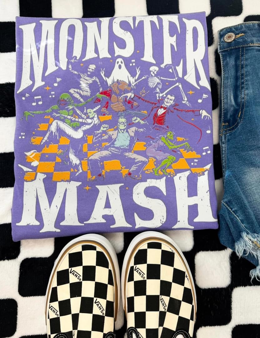 Purple Monster Mash Tee INS