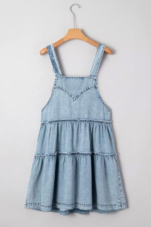 Light Wash Denim Dress (Pre-order)