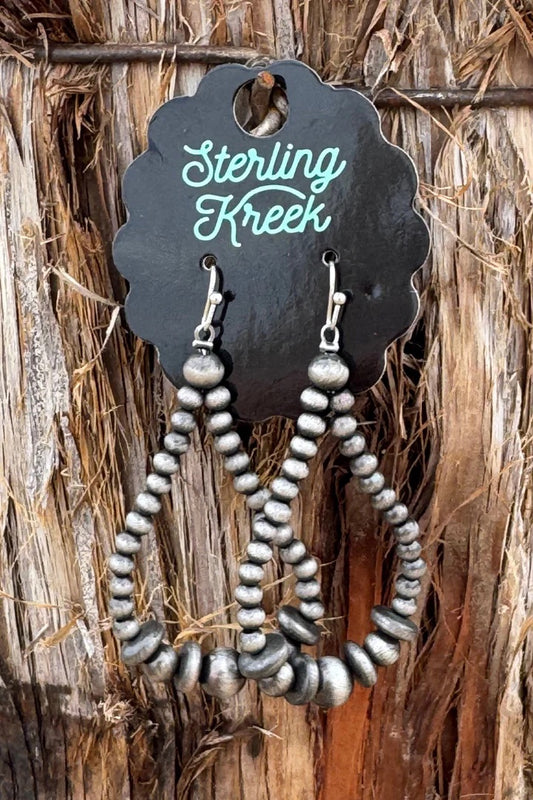 Silver Earrings INS