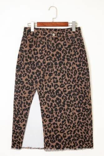 Leopard Midi Skirt (Pre-Order)