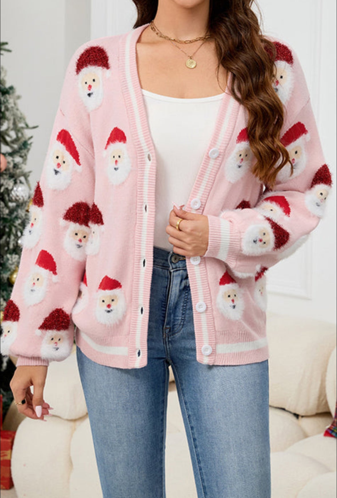 Santa Sweater Cardigan INS