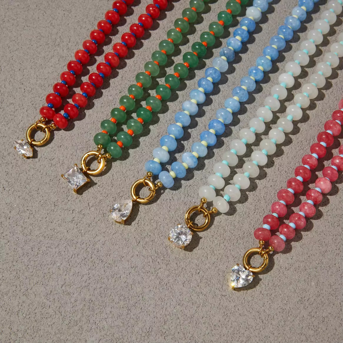 The Everly Stone Necklace RTS