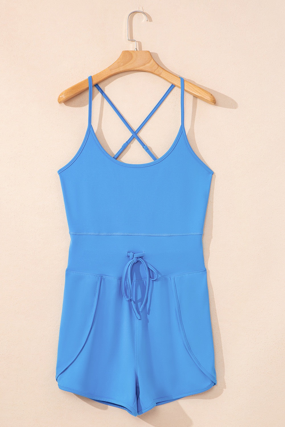 Blue athletic romper INS