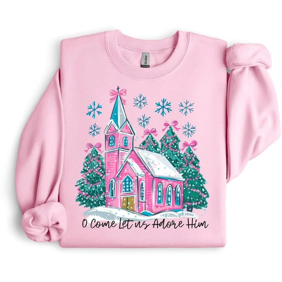 O Come Let Us Sweatshirt INS