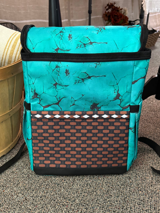 Turquoise Cooler Backpack INS