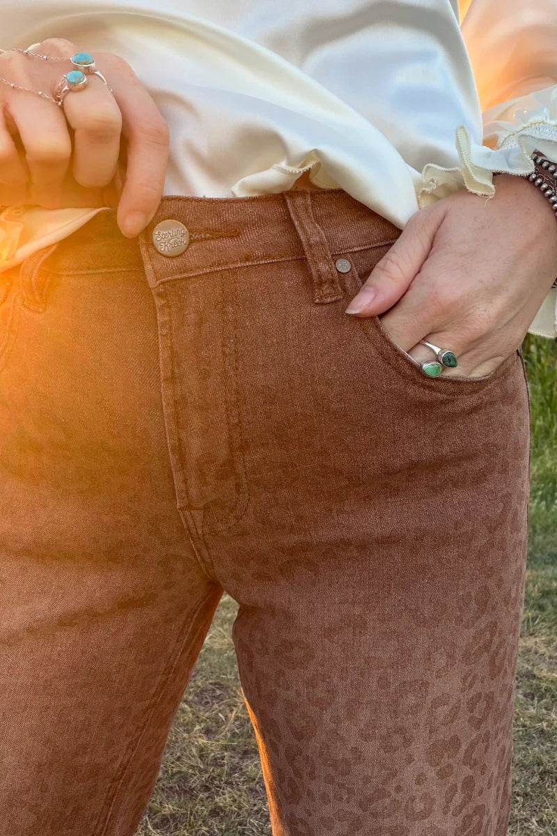 SK Sand Cat Cuffed Jeans INS
