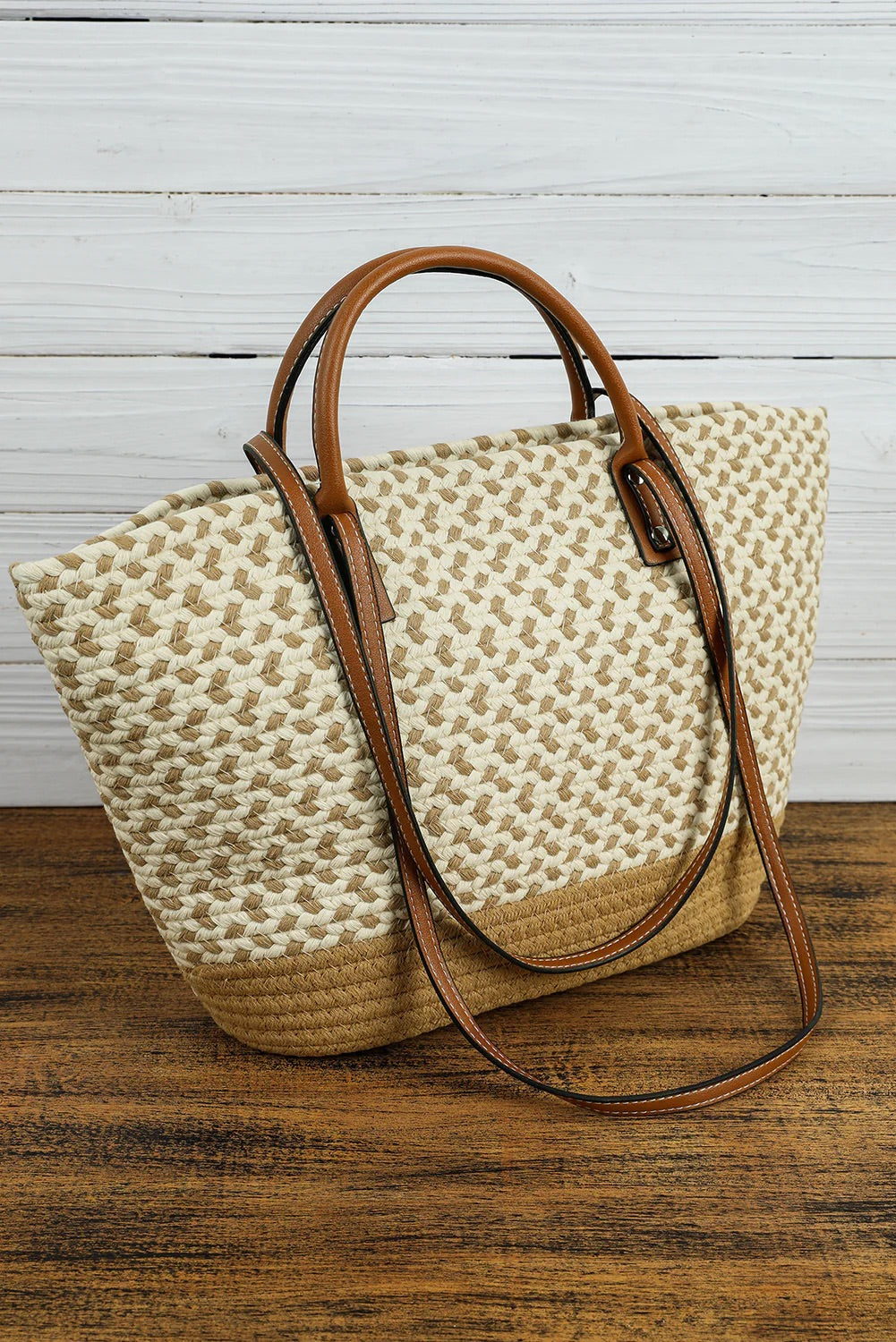 Woven Shoulder Bag INS