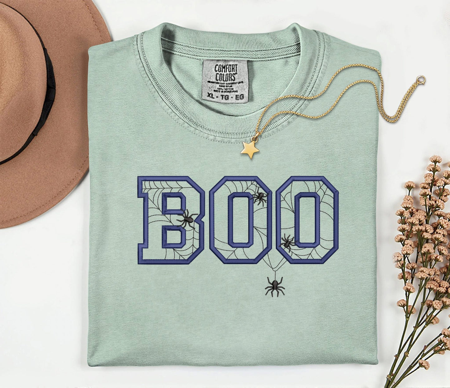 Boo embroidered Tee INS