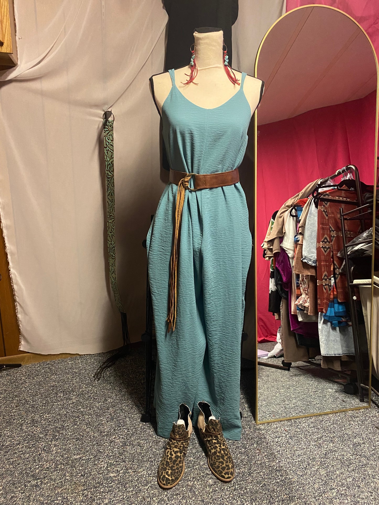 Blue Jumpsuit INS