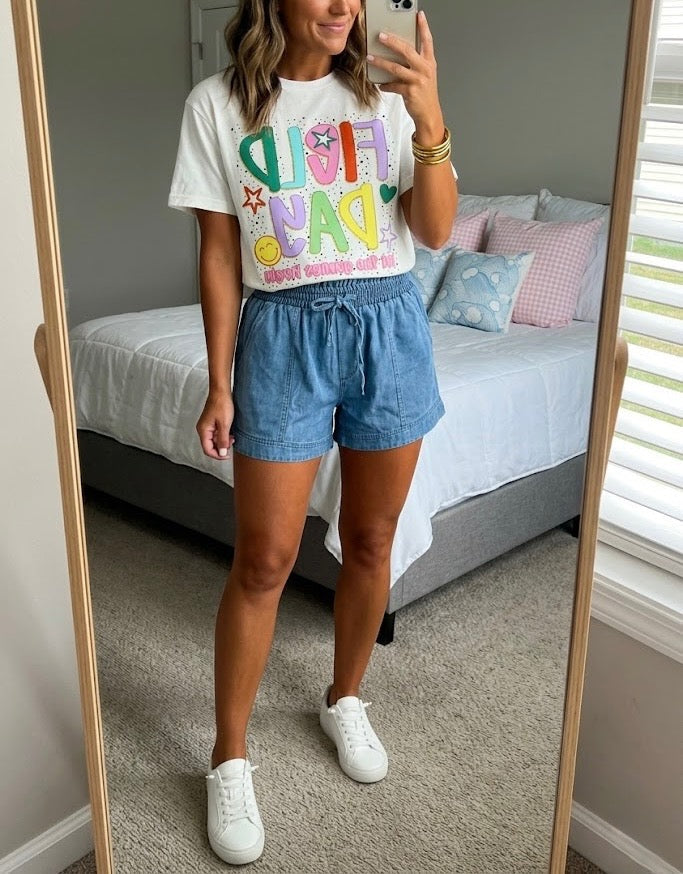 Smocked Shorts