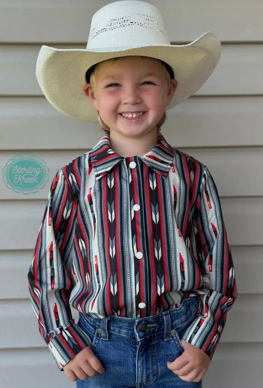 Boys Western Roots Button up INS