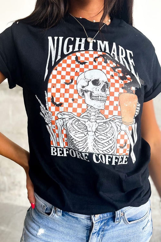 Nightmare Before Coffee Tee (Pre-Order)