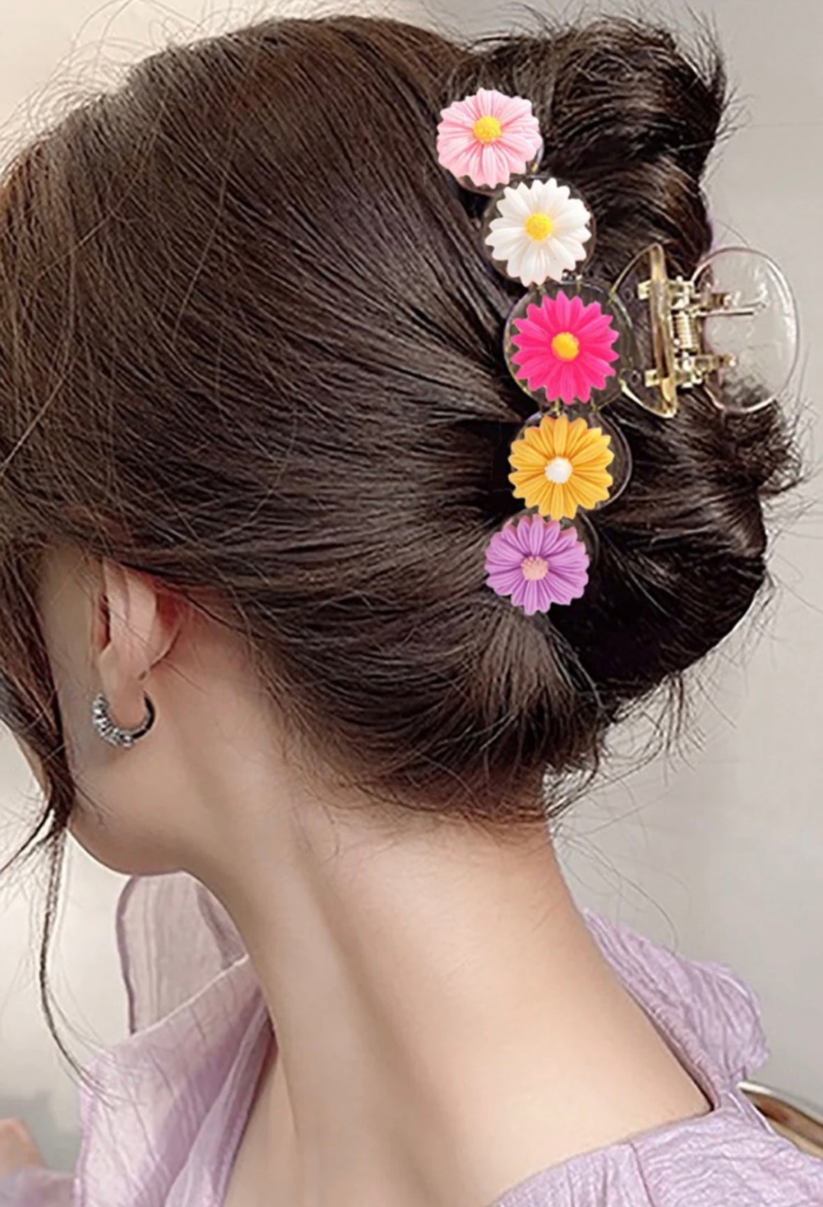 Flower Claw Clip INS