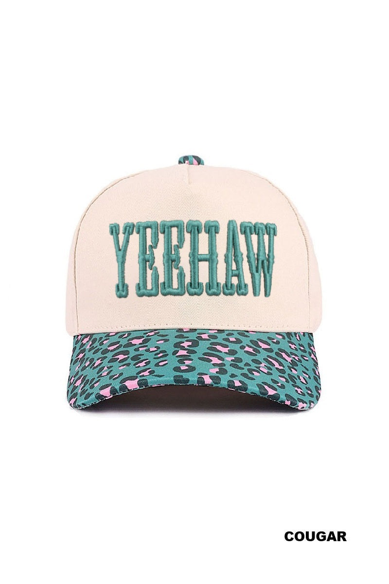 Yeehaw Two-Tone Hat Zenana
