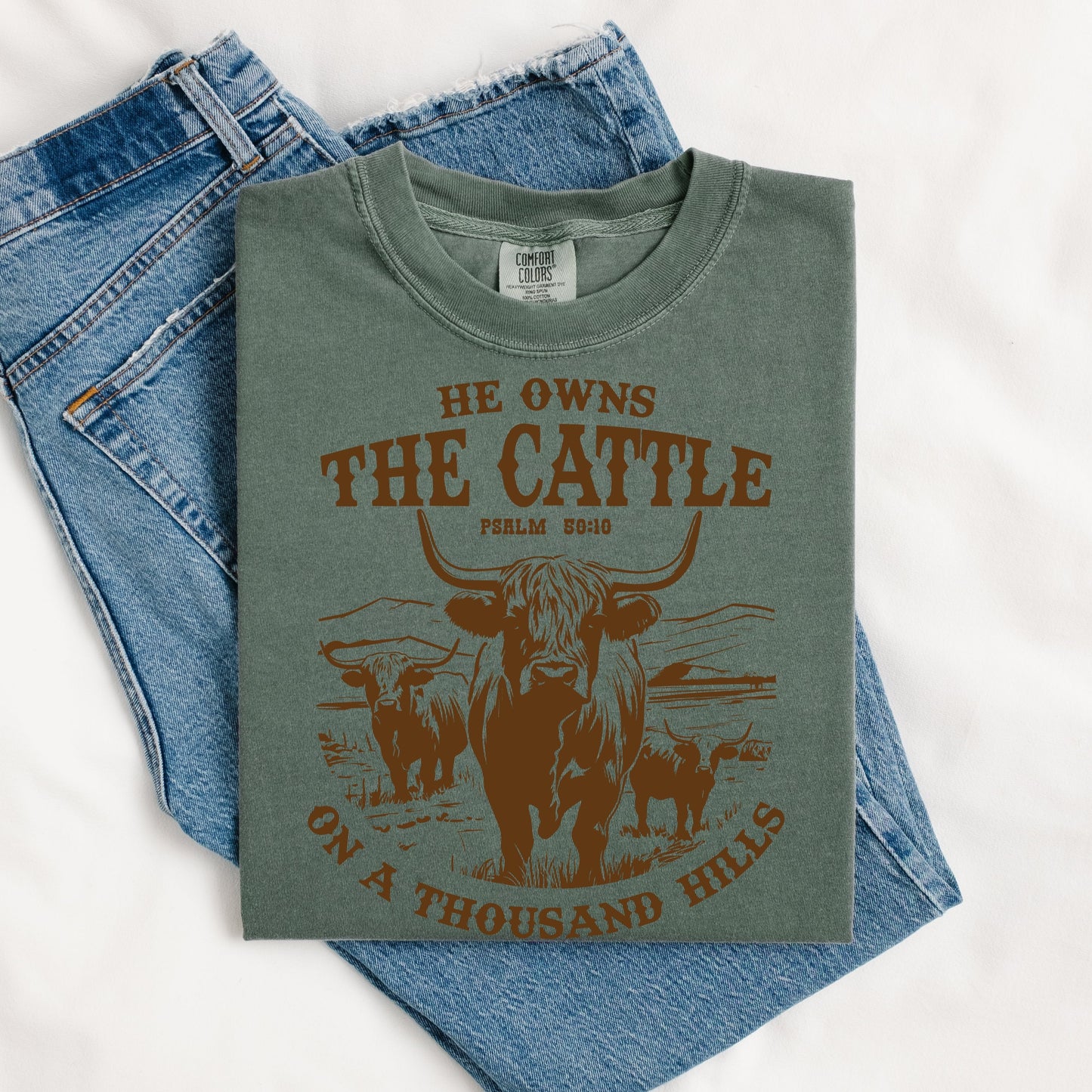 Cattle On A Thousand Hills Tee.