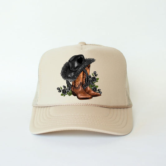 Cowboy Boot Hat