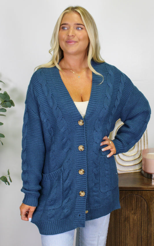 Teal Cardigan RTS