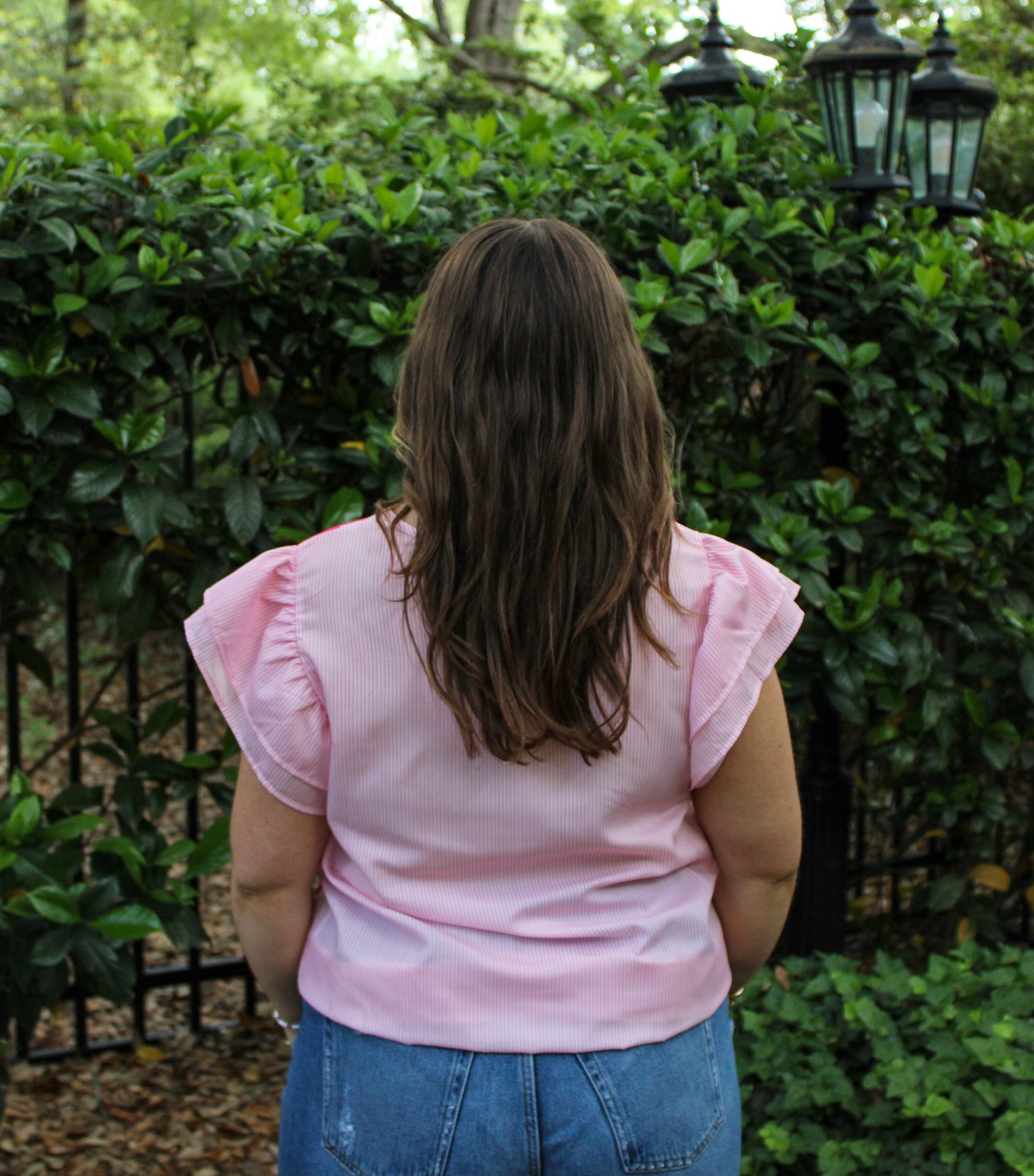 Pink Floral Top LT