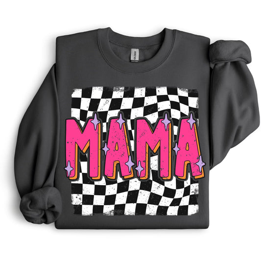 Mama Checkered TEE.