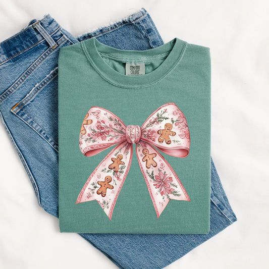 Gingerbread Bow Tee.