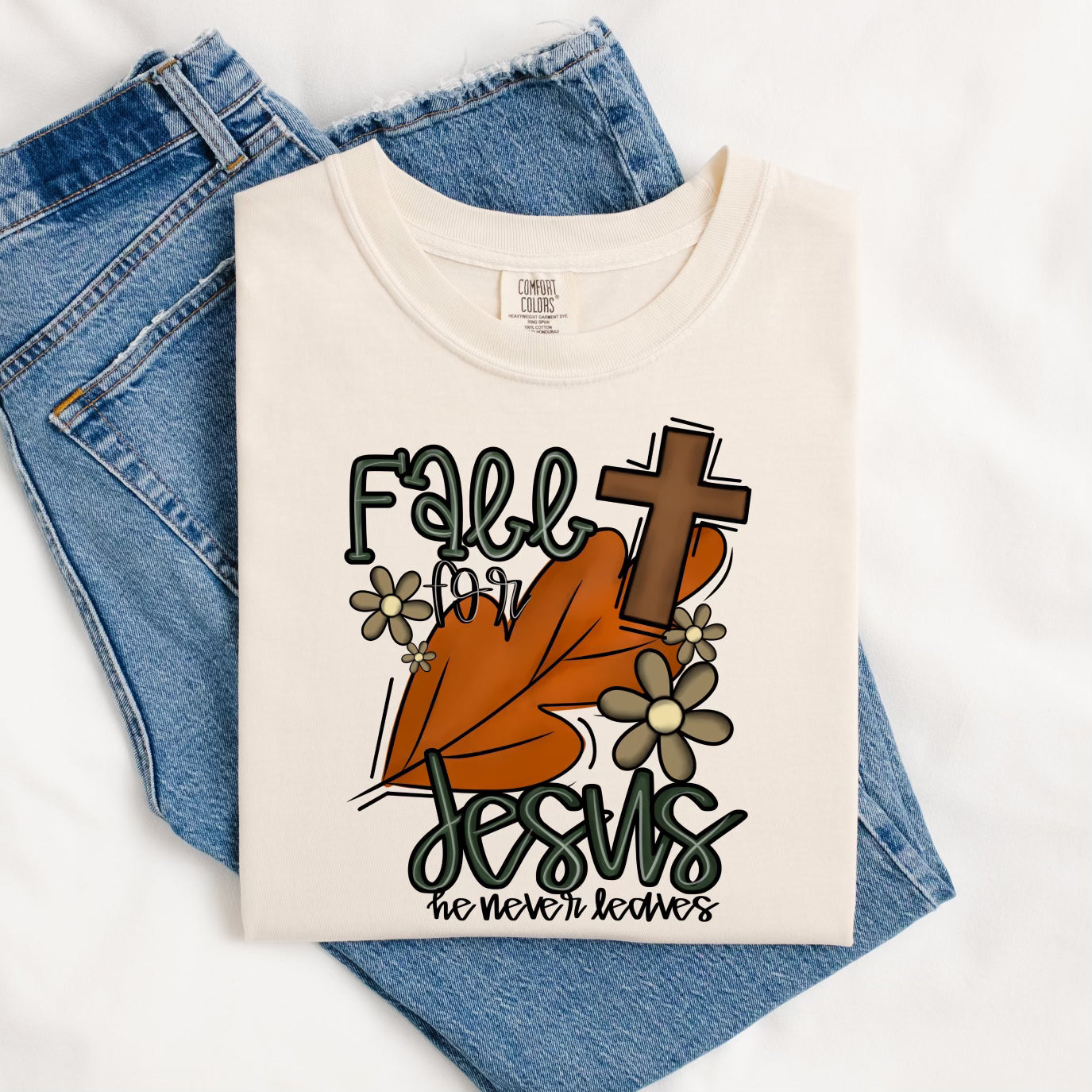 Fall For Jesus Tee.