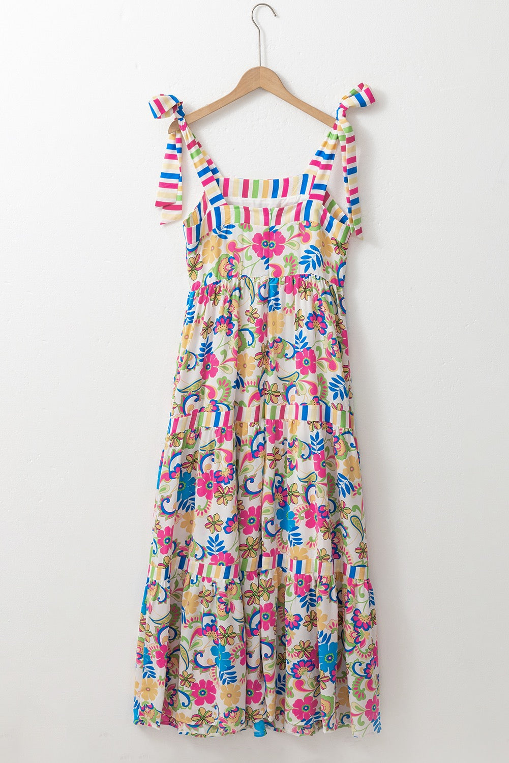 Multicolor Paisley Print Maxi LT
