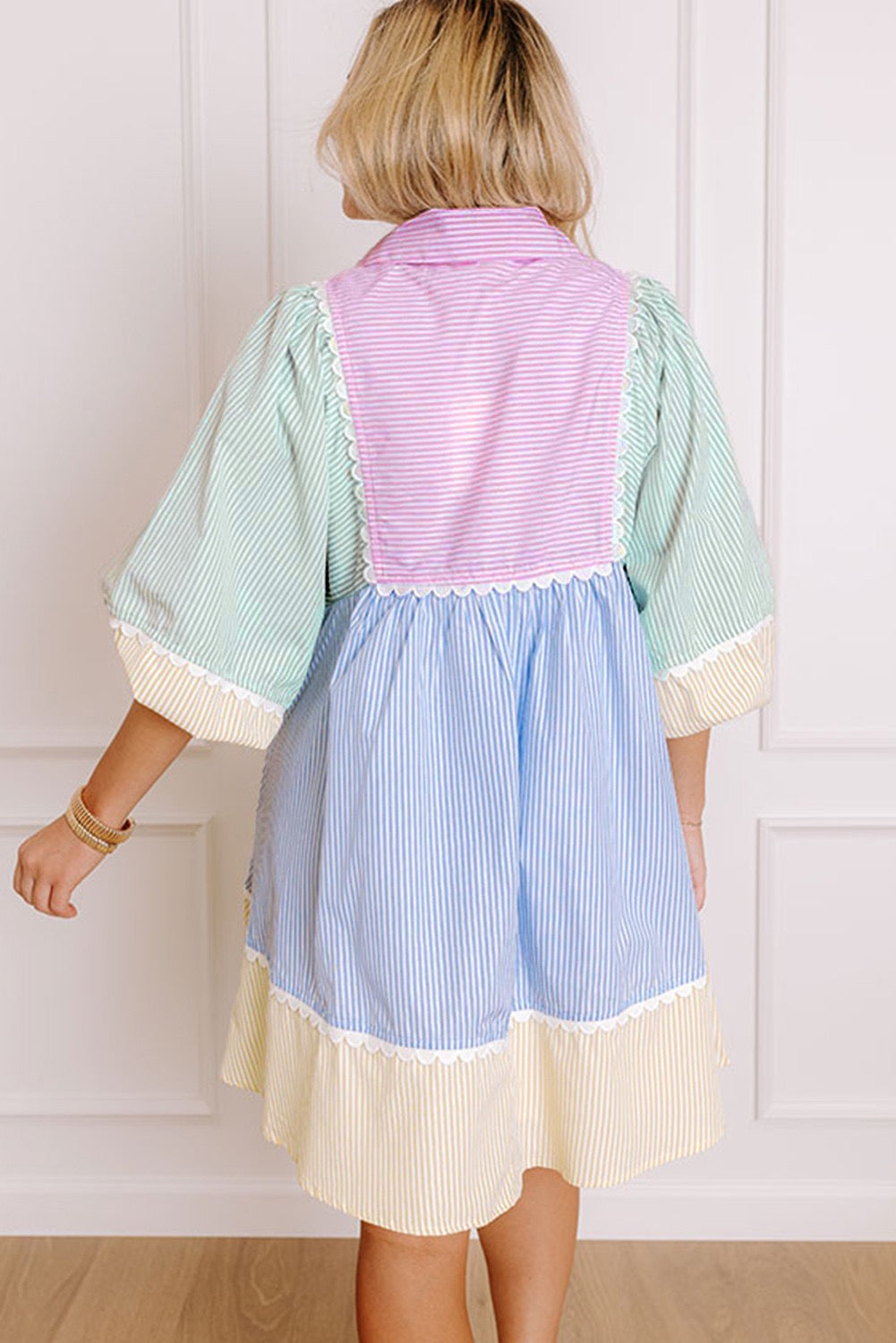 Pastel Striped Dress LT