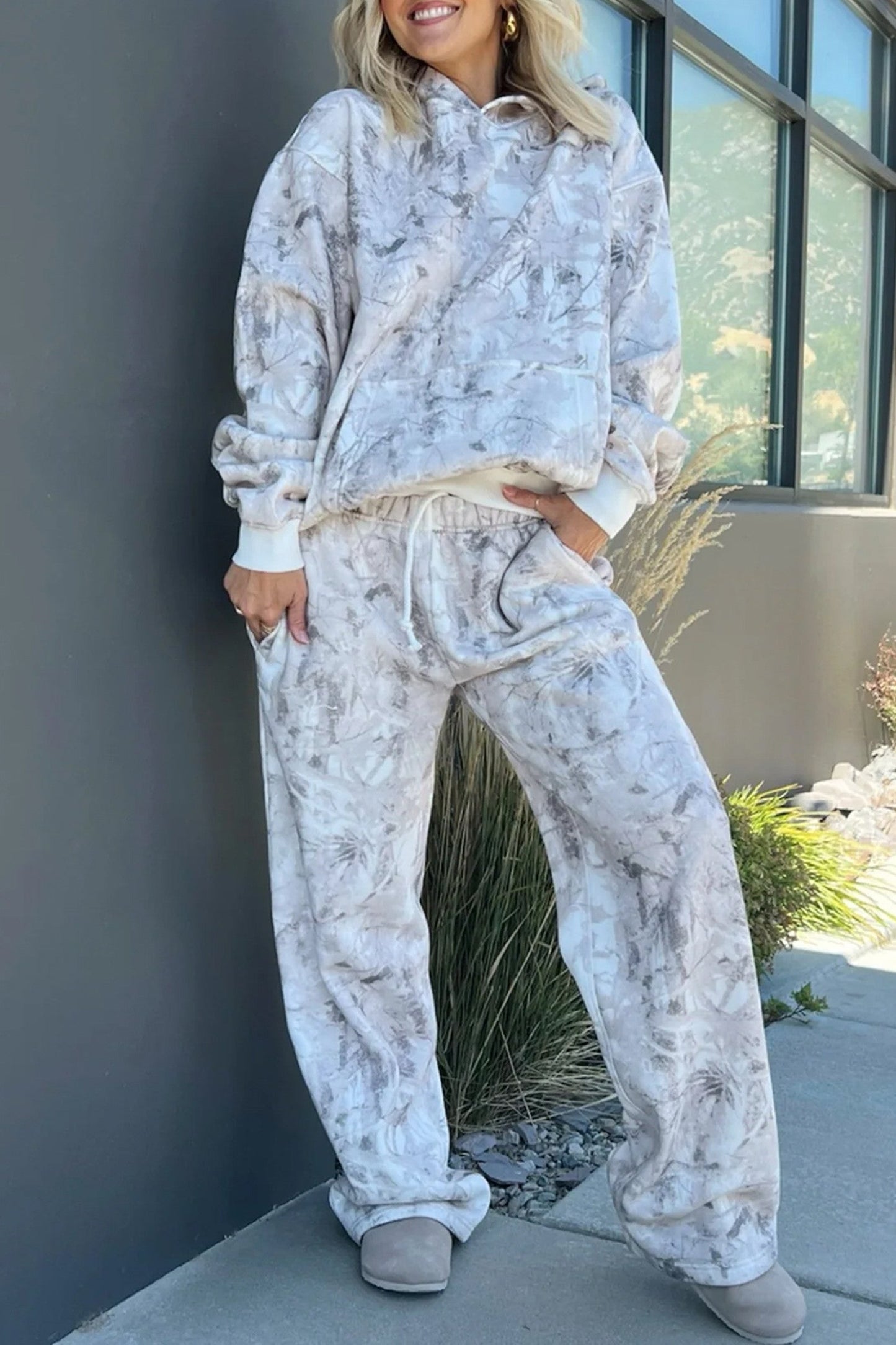 Camo Hoodie Set INS