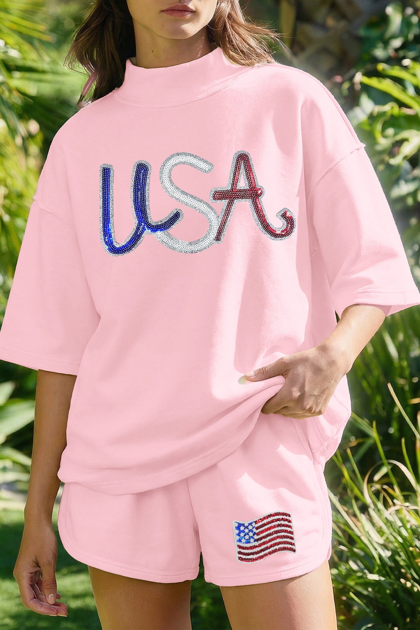 Pink USA Patriotic Set