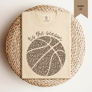 tis the season basketball tee INS