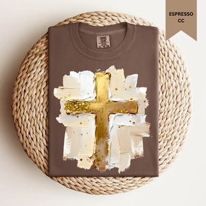 Water Color Cross Tee INS