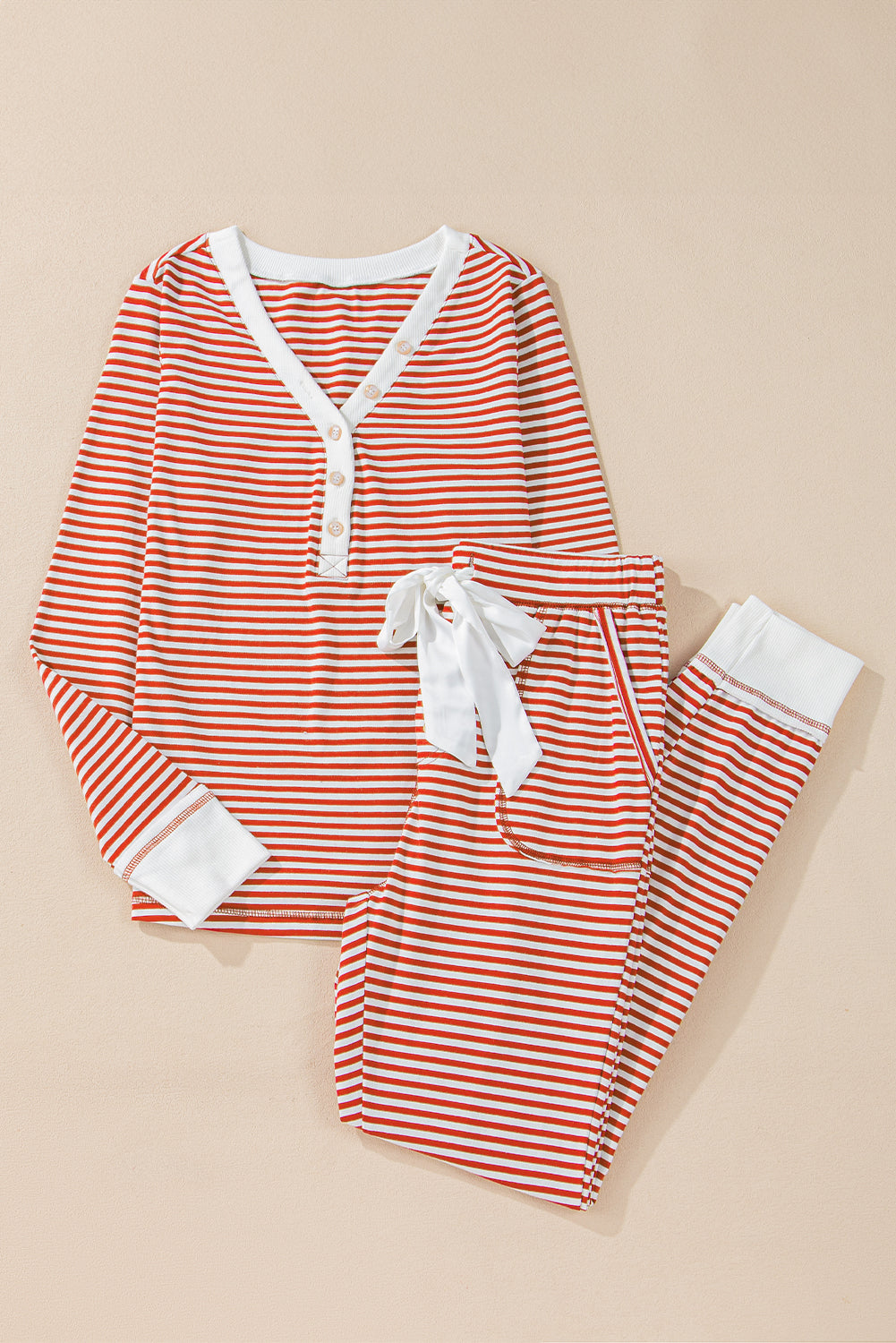 Red Stripe Lounge Set LT