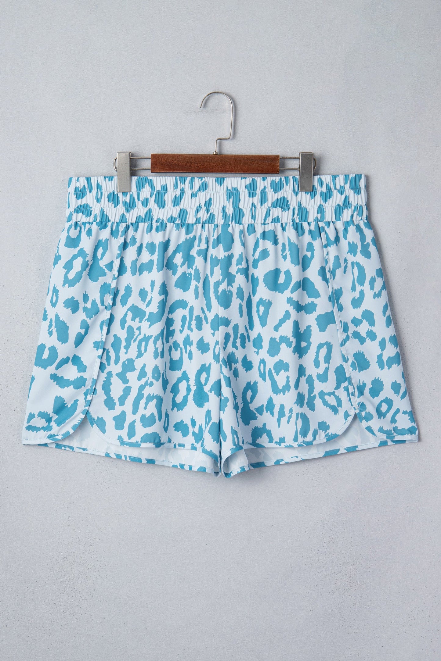 Blue Leopard Plus Shorties