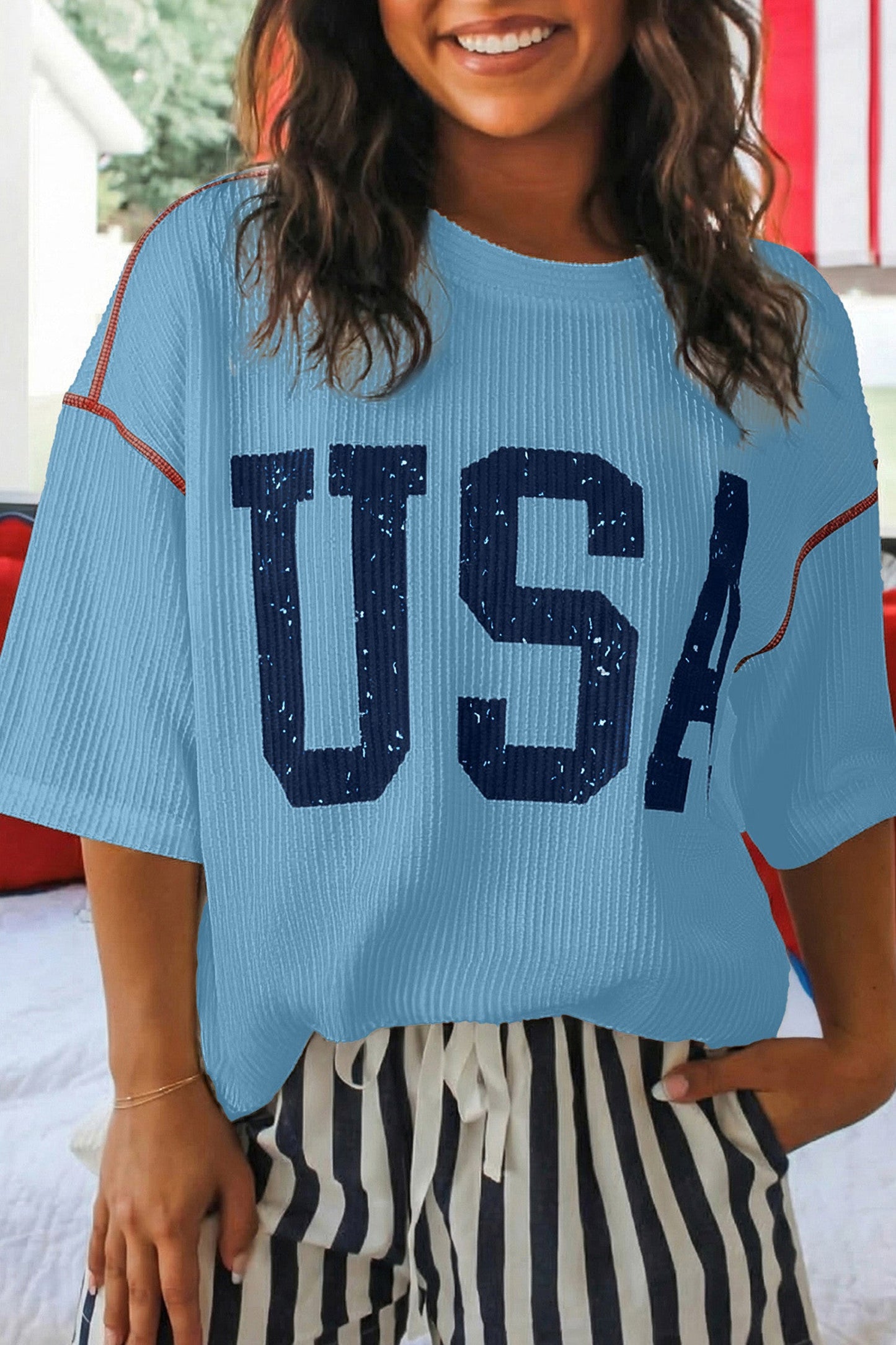USA Ribbed Top