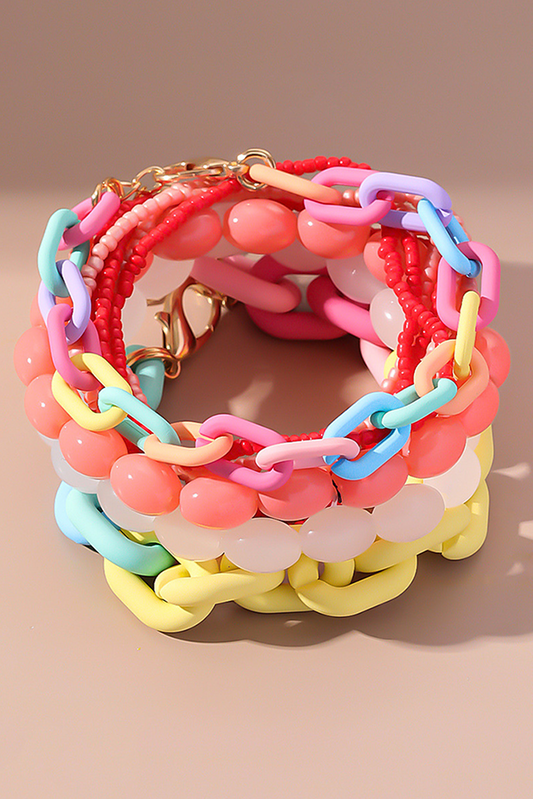 Colorful Beaded Bracelets LT