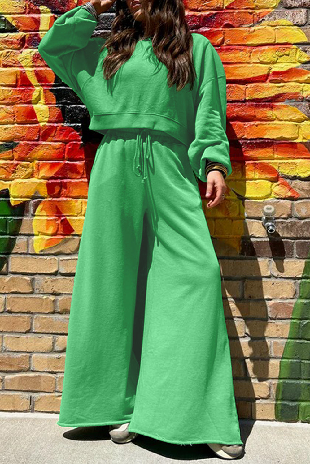Pullover Wide Leg Set LT