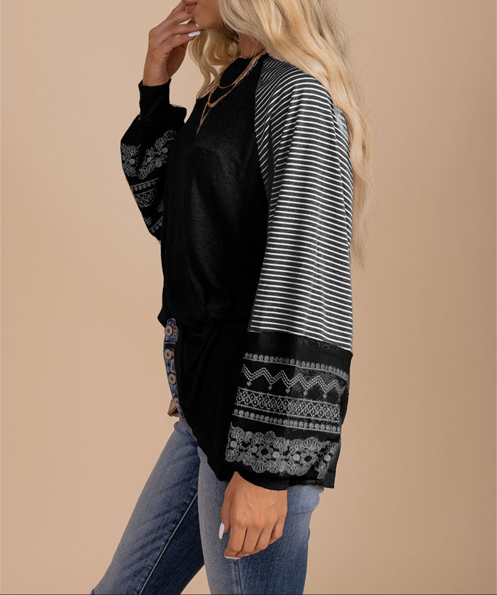 Mineral Striped Raglan LT